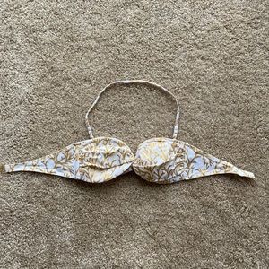 Victoria’s Secret coral reef bandeau bathingsuit